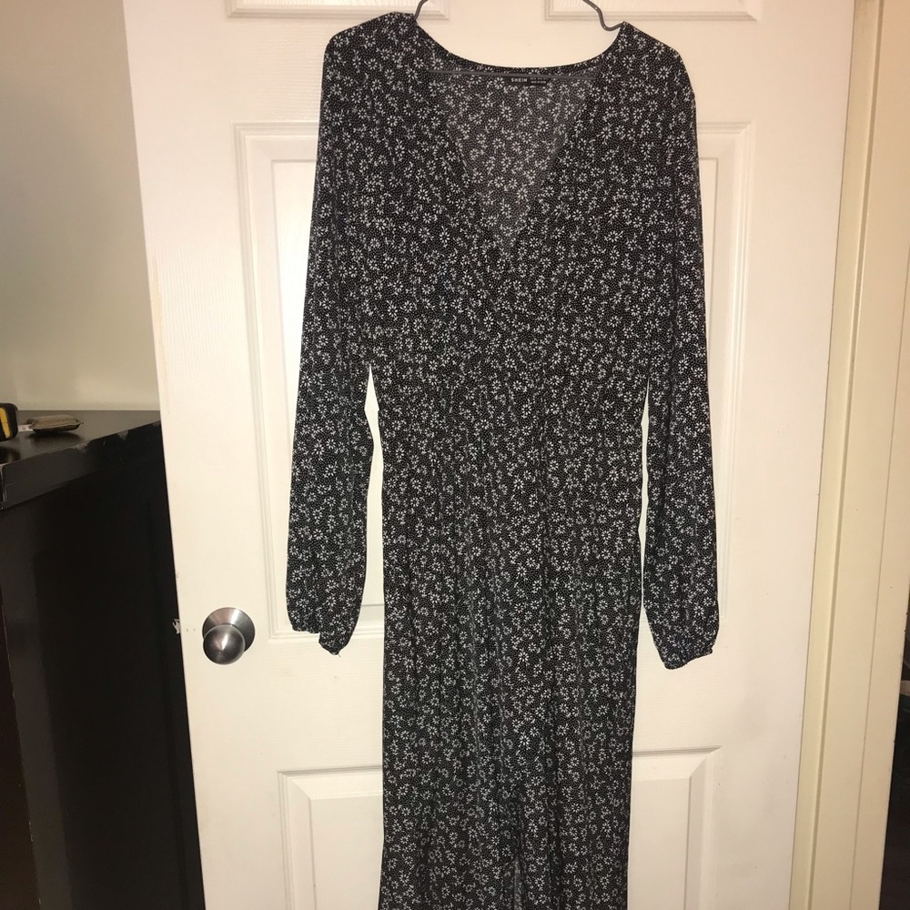 NWOT Faux Wrap Maxi Dress